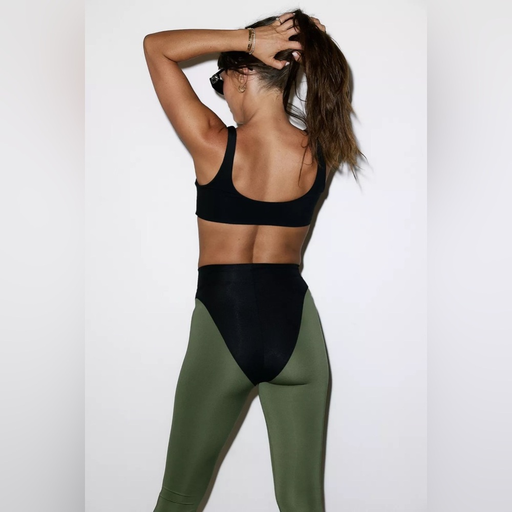 Heros 80 Leggings in Green - Picture 2 of 3